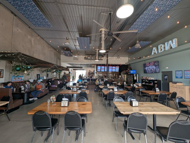 Interior of Austin Beerworks Sprinkle Valley in East Austin