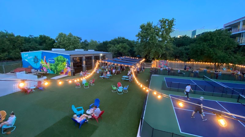 Interior of Bouldin Acres South in Southwest Austin