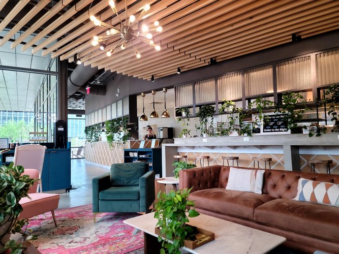 Interior of Café Crème - Downtown in Downtown