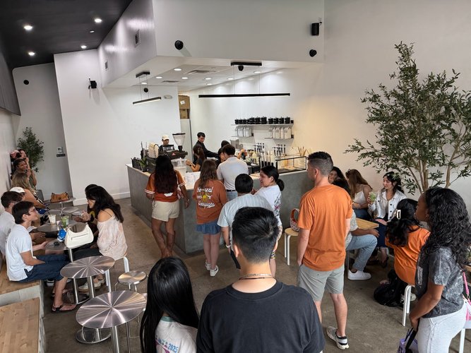 Interior of CaPhe.in Coffee in UT Campus