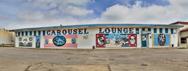 Interior of Carousel Lounge in North Austin