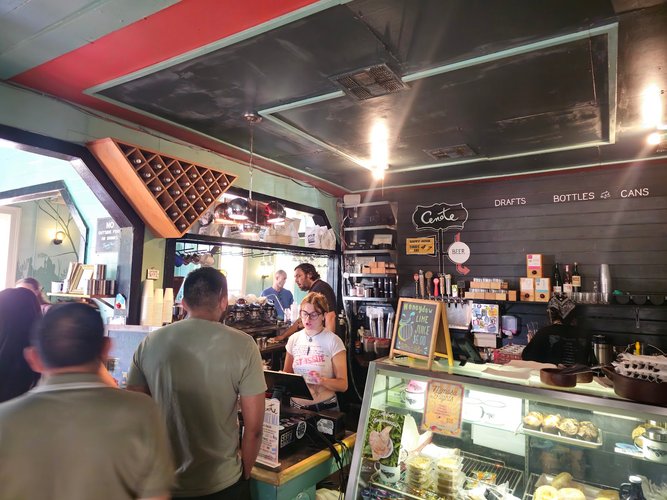 Interior of Cenote in East Austin