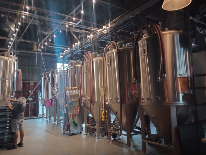 Interior of Central Machine Works in East Austin