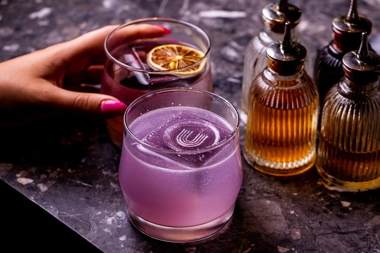 Interior of Codependent Cocktails + Coffee in Downtown