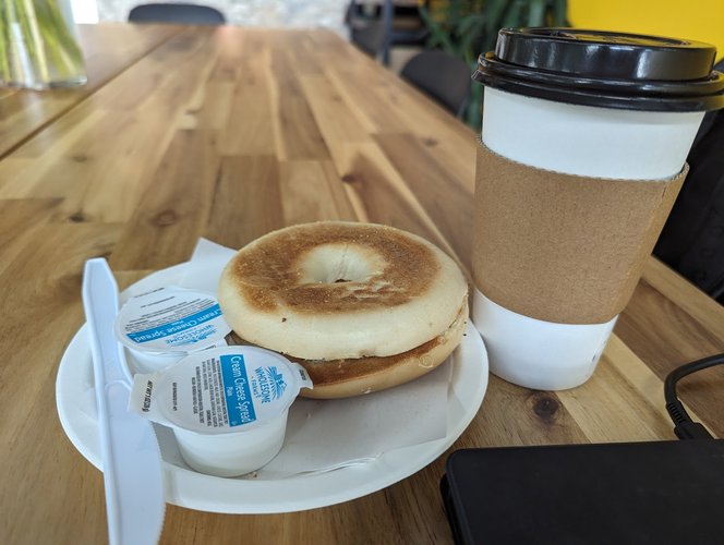 Interior of Cure Bakery & Coffee in Northwest Austin
