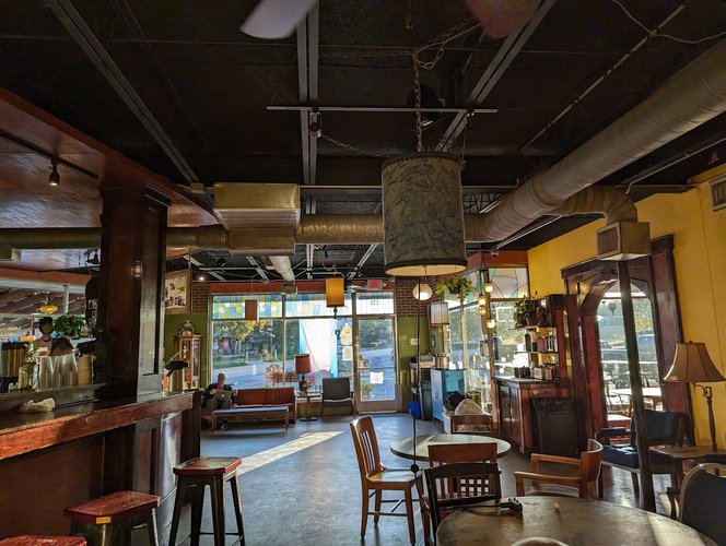 Interior of Epoch Coffee in Hyde Park