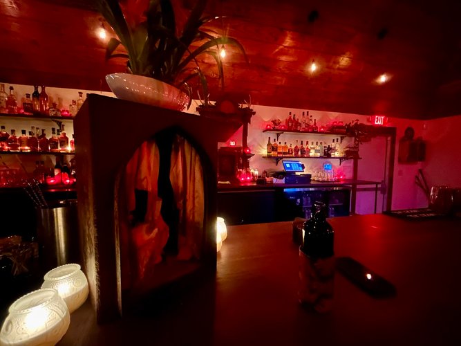 Interior of Fortune Teller in South Austin