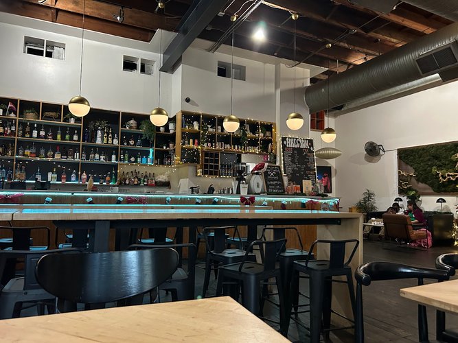 Interior of Halcyon in Downtown