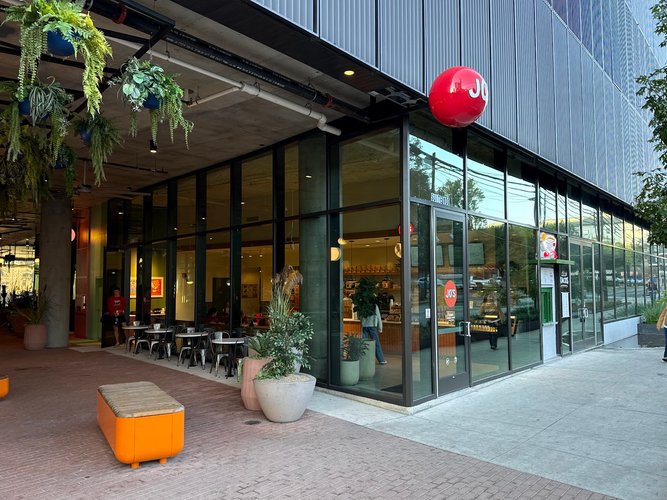 Interior of Jo's Coffee - West Campus in UT Campus