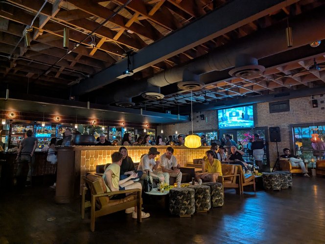 Interior of Marlow in Downtown