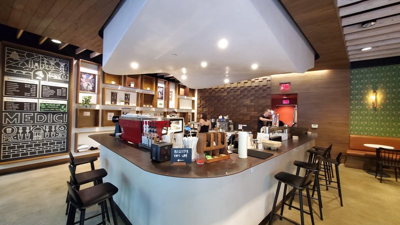 Interior of Medici Roasting - South Lamar in South Austin