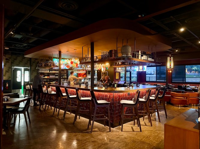Interior of Postino Bryker Woods in Clarksville