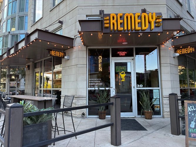 Interior of Remedy in Downtown