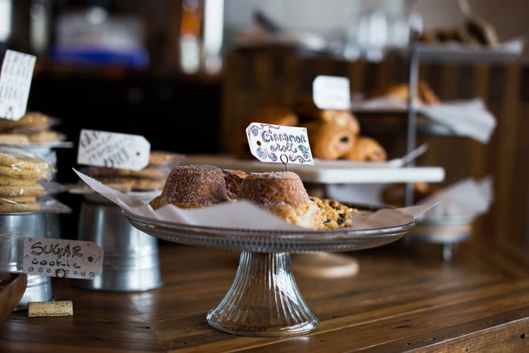 Interior of Stouthaus Coffee Pub in South Austin