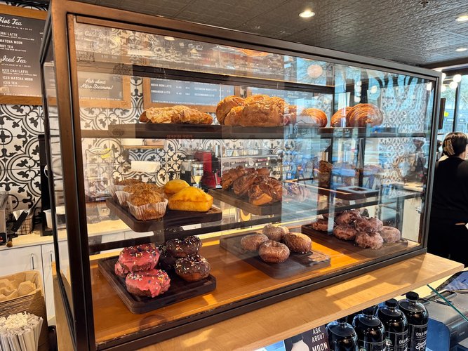 Interior of Summer Moon Coffee (Anderson Lane) in North Austin