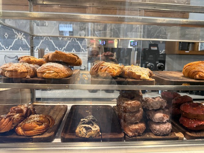 Interior of Summer Moon Coffee (Circle C) in Southwest Austin