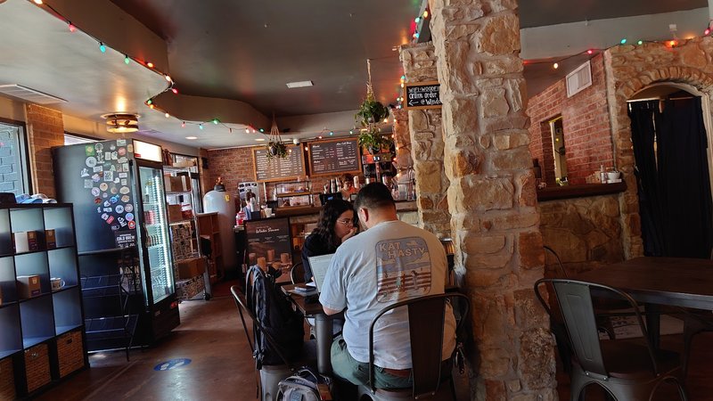 Interior of Summer Moon Coffee (South 1st) in South Austin