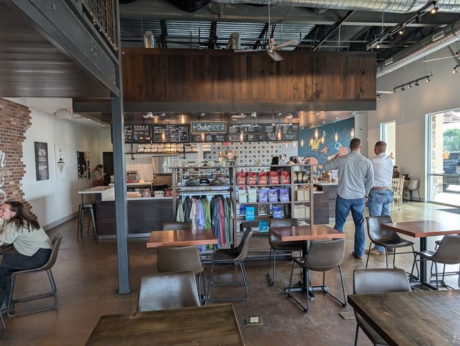 Interior of Summer Moon Coffee (Tech Ridge) in North Austin