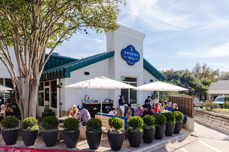 Interior of Swedish Hill Westlake in Westlake