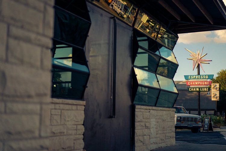 Interior of The Meteor in South Austin