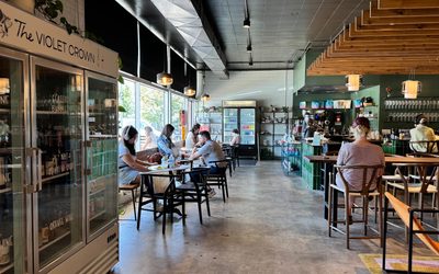 The Violet Crown Wine Bar & Coffee Shop
