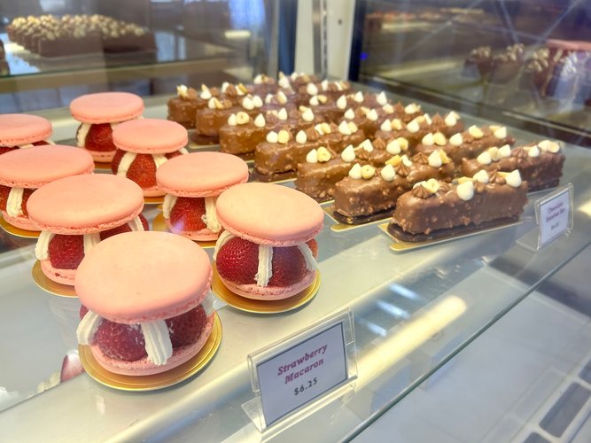 Interior of Violette Bakehouse in UT Campus