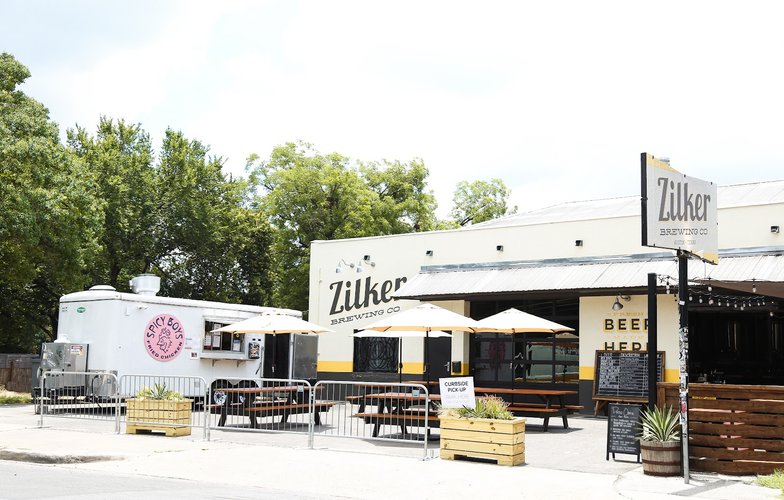 Interior of Zilker Brewing Company and Taproom in East Austin